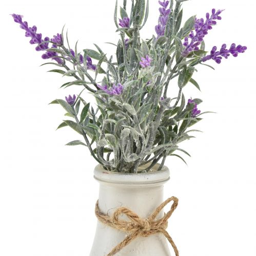 Product Artificial lavender artificial plant lavender in milk bottle 32cm 2pcs