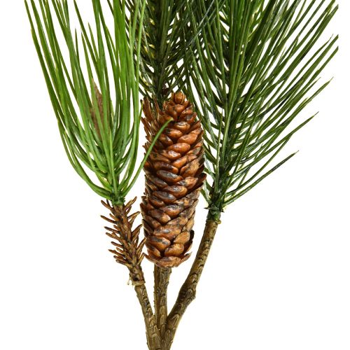Floristik24 Artificial Pine Branch with Cones 3 branches Green Brown 60cm