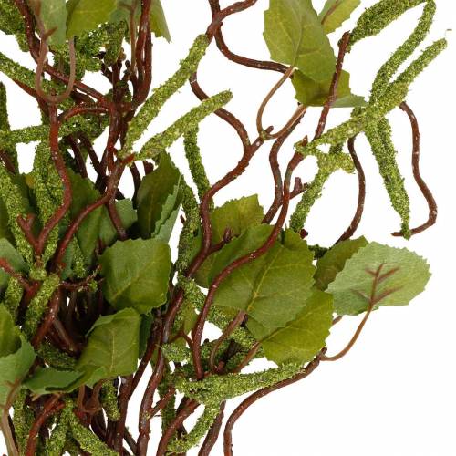 Product Artificial branch with catkins, birch green bouquet, maypole 9pcs