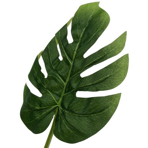 Floristik24 Artificial Philodendron leaf 18cm green 6pcs