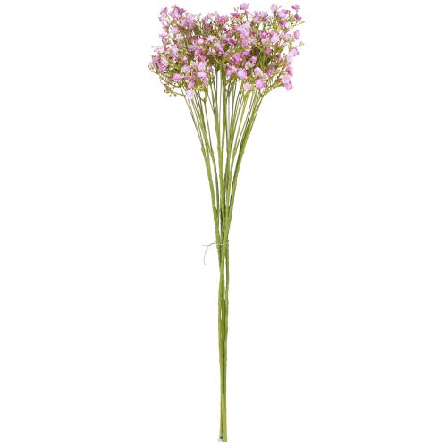 Floristik24 Artificial Gypsophila in Purple L68cm 4 pcs