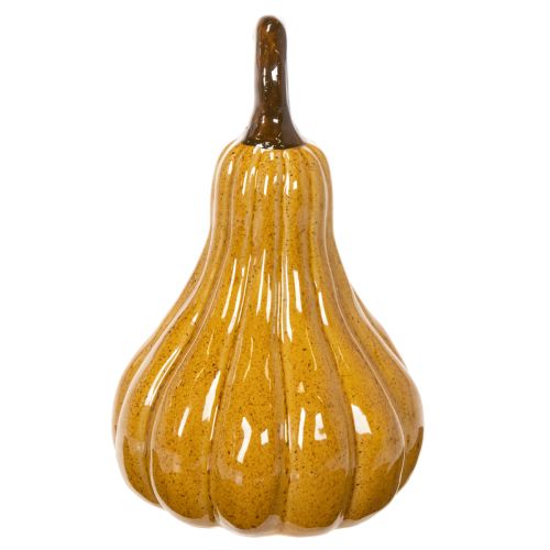 Decorative pumpkin for table decoration Halloween 18cm | Floristik24.ie