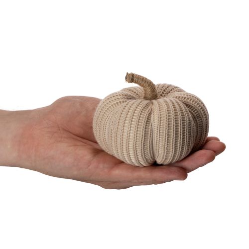 Decorative knitted pumpkins, autumn decoration, 10cm, 6 pieces | Floristik24.ie