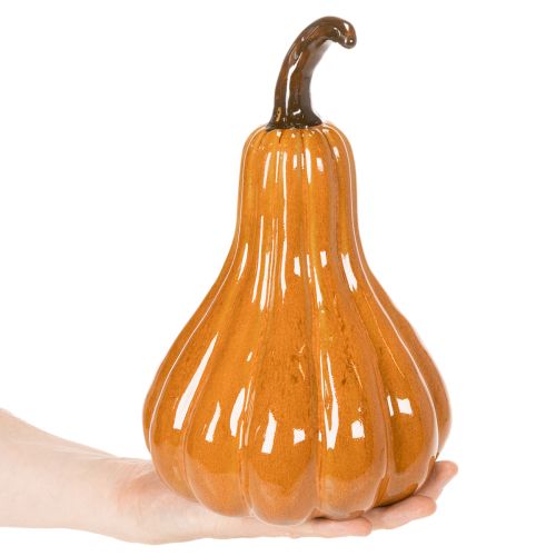Ceramic Pumpkin Autumn Table Decoration 26cm | Floristik24.ie