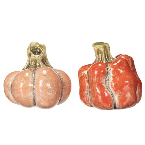 Pumpkin Set: Small decorative pumpkins for autumn decoration, 5cm, 3 pieces | Floristik24.ie
