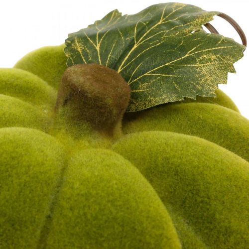 Floristik24 Decorative pumpkin flocked mix orange, green, red autumn decoration 16cm 3 pcs