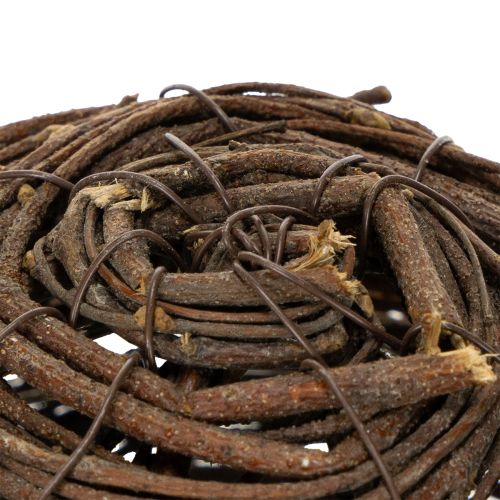Product Vine sphere, natural brown, for decoration, Ø14cm H14cm