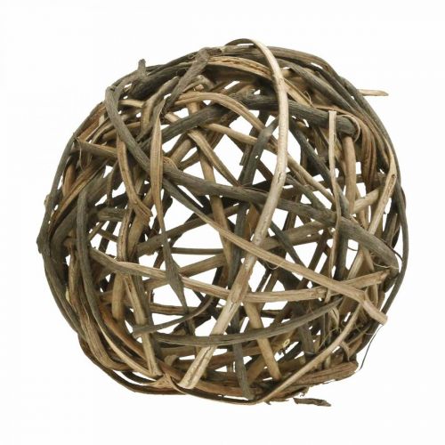 Deco ball natural vinewood Ø25cm