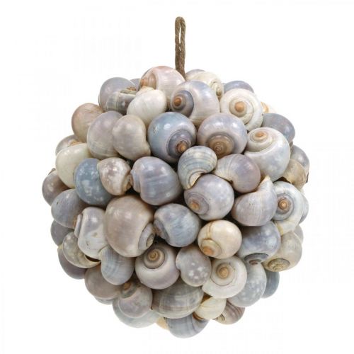 Product Sea shell ball Sea snails ball Marine natural decor Ø19cm