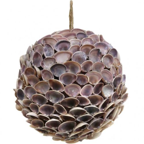 Product Shell ball Sea shell decor for hanging Marine decoration Ø18cm