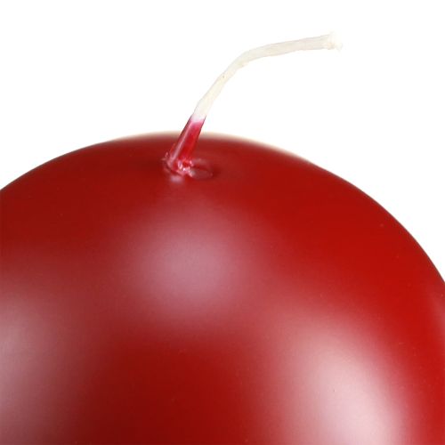 Product Ball candles 60mm antique red 16 pcs Christmas decoration
