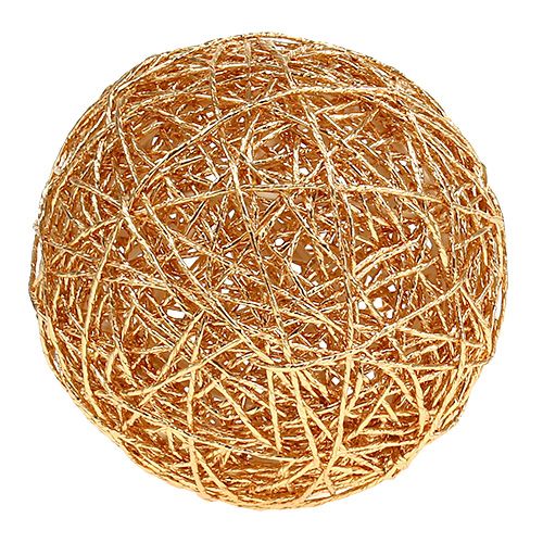 Floristik24 Balls to decorate gold Ø15cm