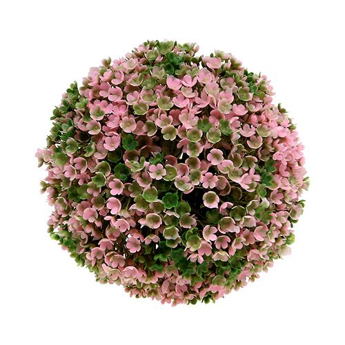 Floristik24 Decorative ball pink green ball plant Ø15cm 1pc