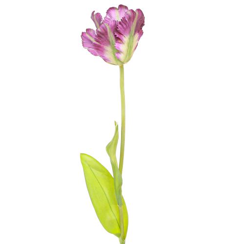 Product Artificial flower parrot tulip artificial decorative tulip purple 63cm