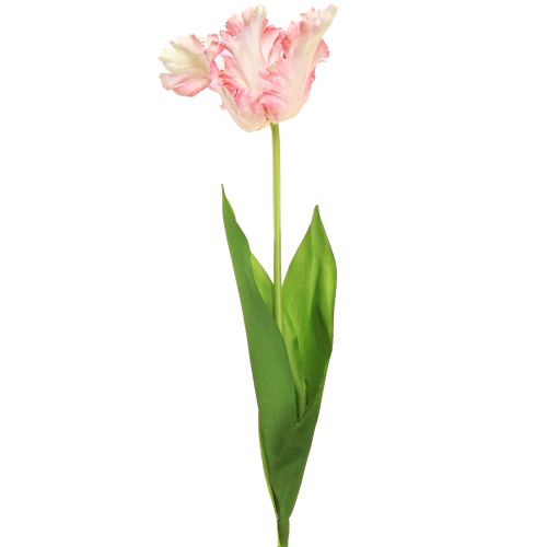 Floristik24 Artificial flower parrot tulip artificial tulip pink 69cm