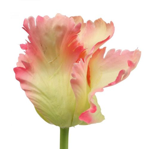Product Artificial flower, parrot tulip pink, spring flower 63cm