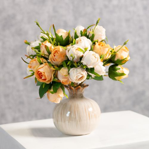 Product Artificial flower bouquet of roses for stylish table decoration, 31cm, 3 pieces