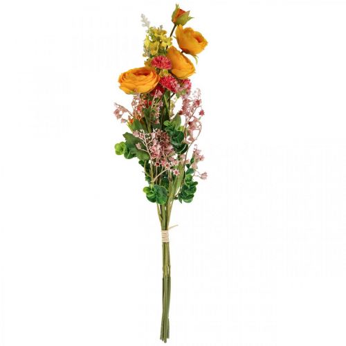 Floristik24 Artificial bouquet Artificial roses Meadow flowers 59cm