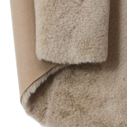 Product Faux fur decorative fur table runner fur rug beige 50×90cm