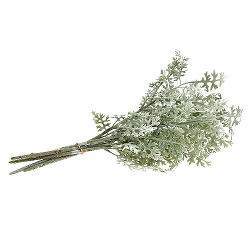 Floristik24 Artificial plants silver leaf white-green 40cm 6pcs