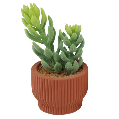 Product Artificial Plants Succulent Cactus Artificial Green Plant 14.5/15.5cm 2pcs