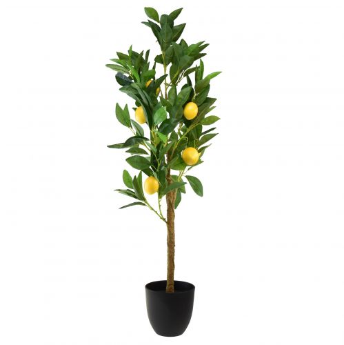 Floristik24 Artificial Plants Lemon Tree Artificial Potted Plant 90cm