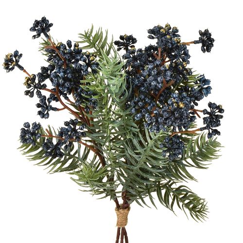 Floristik24 Artificial juniper branches with berries, needle branches, 45 cm, 3 pieces