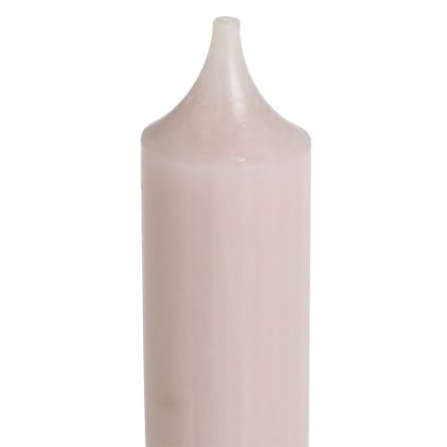 Product Short candles candles color light pink 21×110mm 6 pcs