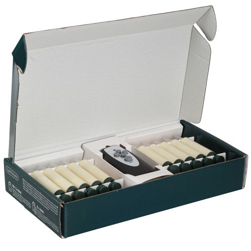 Product LED tree candles battery remote twinkle 10 LED H10cm