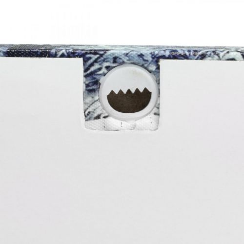 Product LED picture winter landscape park with lanterns LED mural 58x38cm