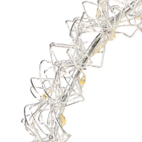 Floristik24 LED Heart fairy lights for hanging Warm white Metal 30 cm