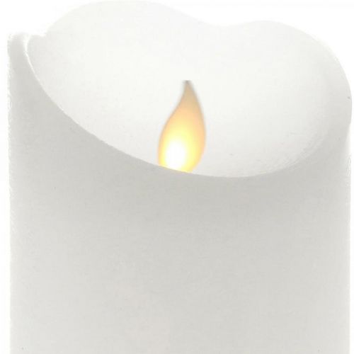 LED candle wax pillar candle LED wax candles Ø7.5cm H10cm