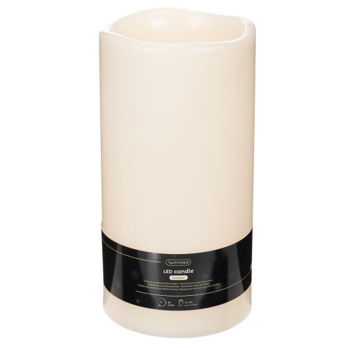 Large LED candle for battery