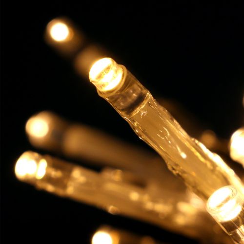 Floristik24 LED light chain warm white with timer 20 275cm