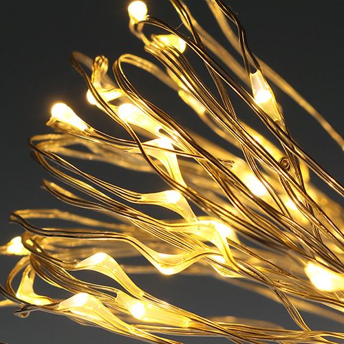 Product LED fairy lights warm white garland inside for battery 100pcs