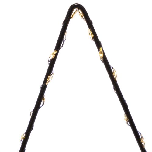 LED star with battery compartment on stand for windowsill and table 46cm | Floristik24.ie