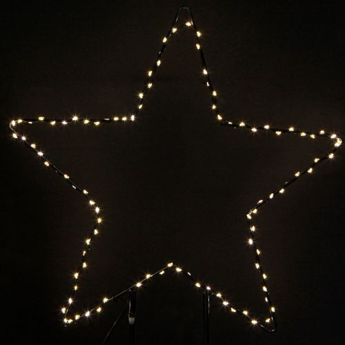 Floristik24 Christmas Star lights LED Fairy lights Warm white Metal 30 cm