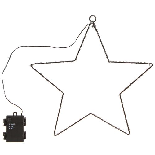 Floristik24 LED star for hanging metal 110L warm white inside Ø35cm