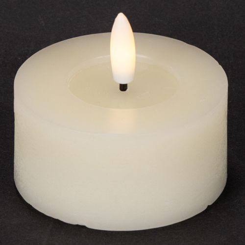 LED tea light, warm white,