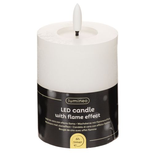 LED pillar candle, flickering,