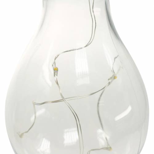 Product Garden decoration solar LED light bulb warm white H15cm 5pcs