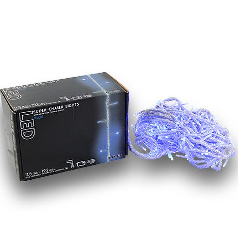 Floristik24 LED light chain 192 blue with 8 functions