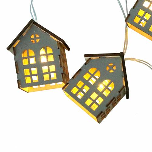 Product LED fairy lights houses battery operated