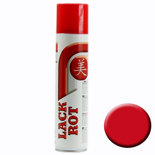 Floristik24 Lacquer spray red 400ml