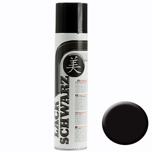 Floristik24 Paint spray black 400ml