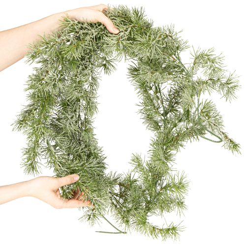 Product Decorative larch garland for atmospheric room design, 250cm