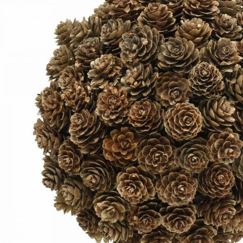 Product Larch cone ball decoration with cone for hanging nature Ø20cm