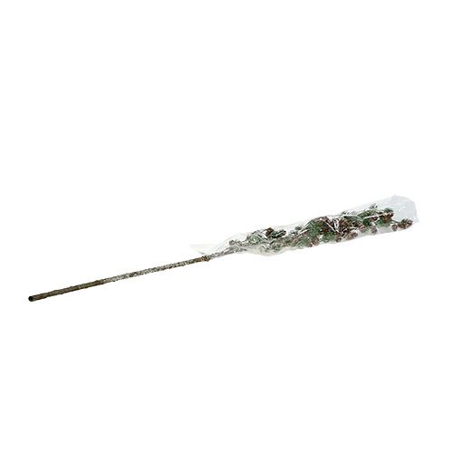 Product Larch branch with cones, snow-covered 92cm