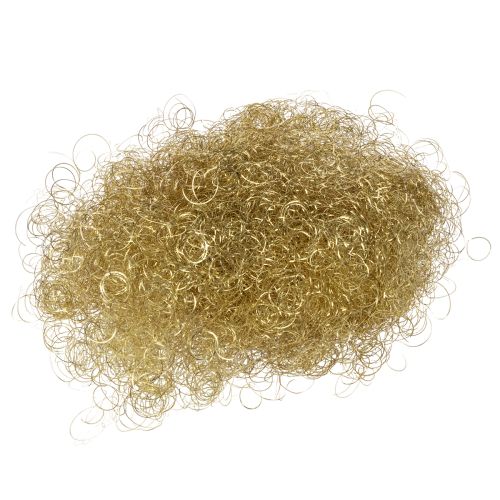 Premium Curly Gold Tinsel 50g buy online | Floristik24.ie
