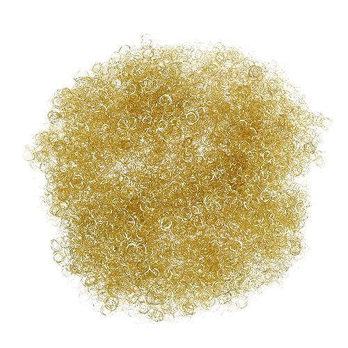 Product Tinsel metallic curly gold 50g